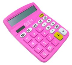 Калькулятор Clton CL-837 Рожевий