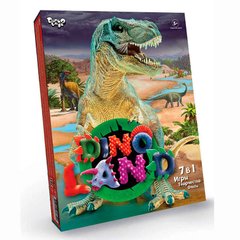 Набір для творчості DankoToys DT DL-01-01 7в1 Dino Land ігри, творчість