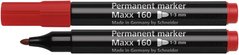 Перманентний маркер SCHNEIDER Maxx 160 1-3мм червоний S116002