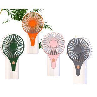 Вентилятор ручний Handheld Fan (аккум, USB) 13см асорті 1860/1859/887/888
