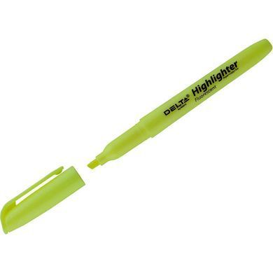 Текстовий маркер Delta Highlighter 2-4мм D2503*, Жовтий