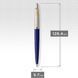 Ручка шариковая Parker 79232 Jotter 17 Originals Navy Blue GT
